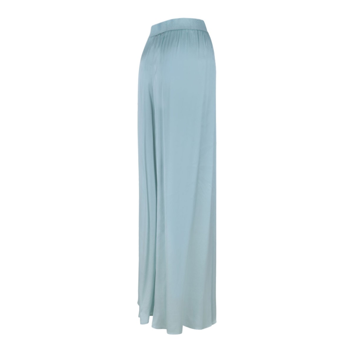 Light Blue Wide Leg Trousers