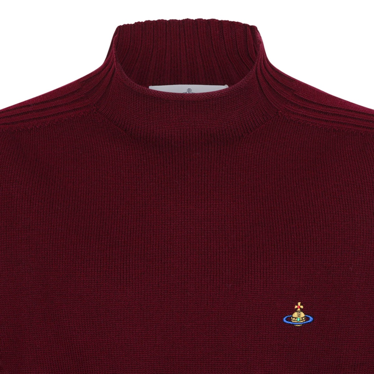 Light Grey Orb-Embroidered Sweater