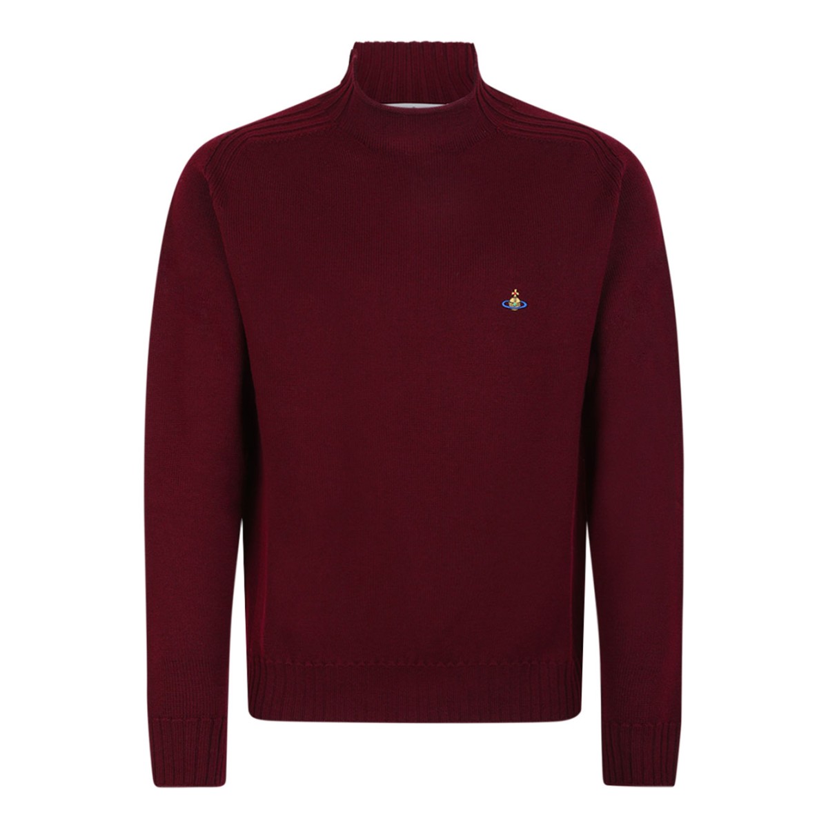 Light Grey Orb-Embroidered Sweater