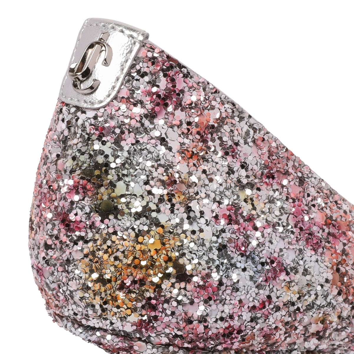 Love 85 Pink Glitter-Detail Pumps