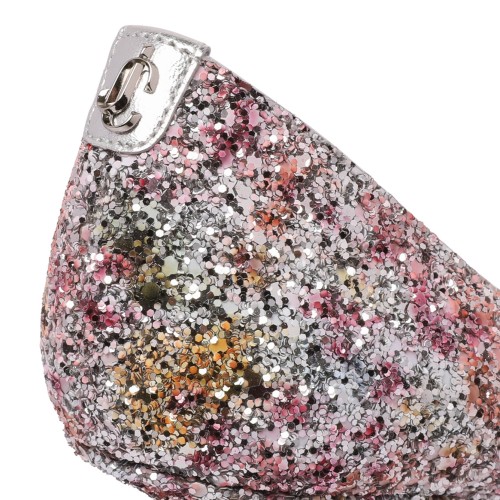 Love 85 Pink Glitter-Detail Pumps