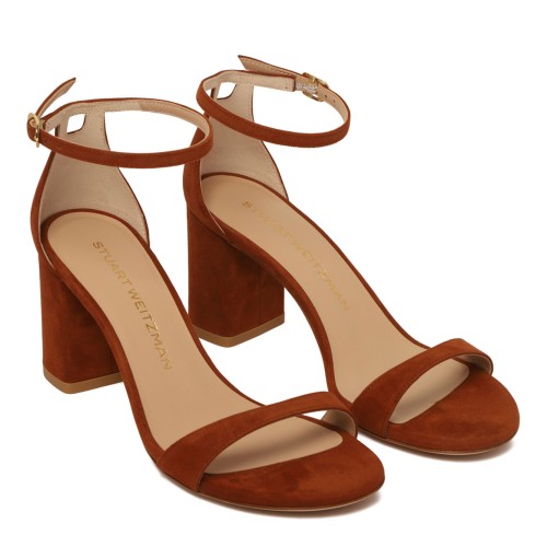 Luxe Saddle Heeled Sandals 2