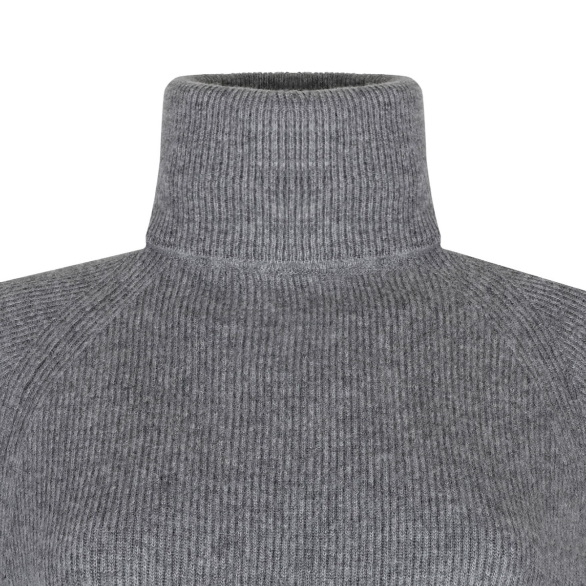 Melange Grey Long Dress