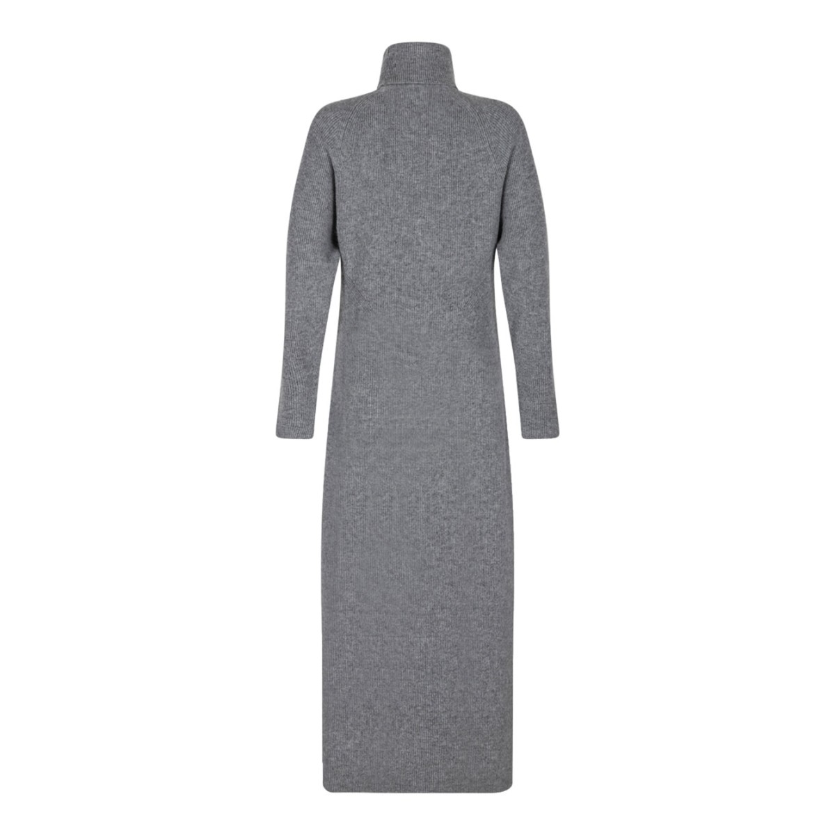 Melange Grey Long Dress