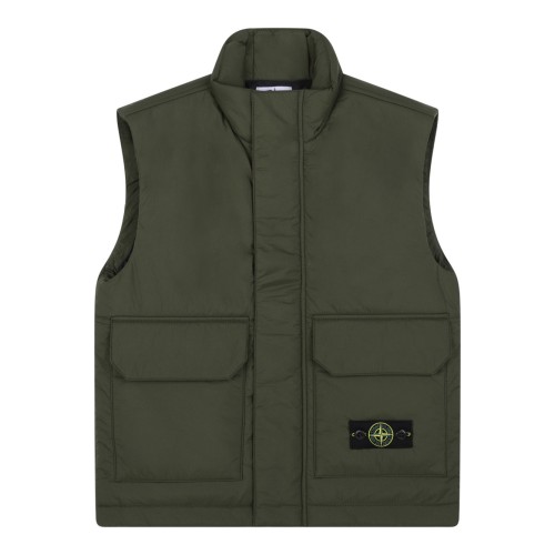 Military Green Compass Badge Gilet
