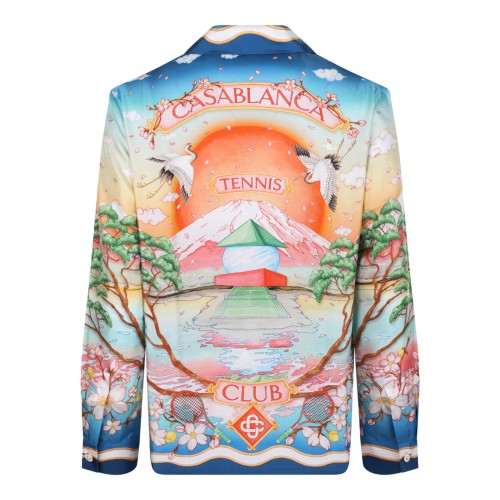 Multicolour Silk Shirt