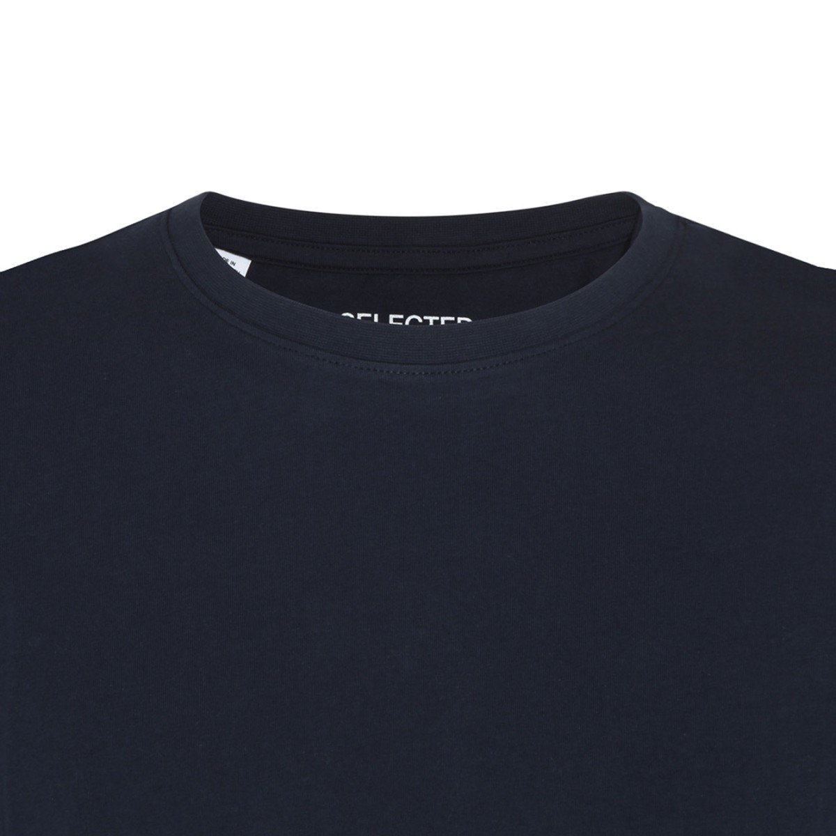 Navy Blue Cotton T-Shirt