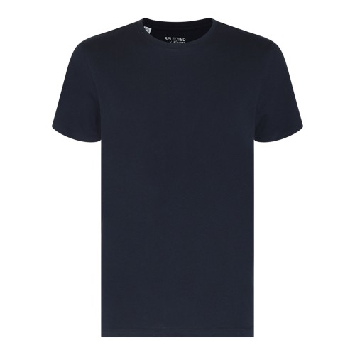 Navy Blue Cotton T-Shirt