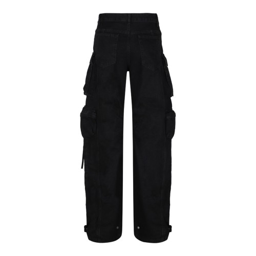 Black Fern Cargo Jeans