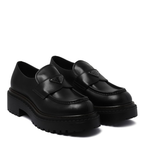 Black Leather Loafers 2
