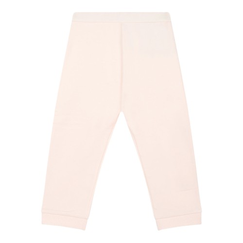 Light Pink Logo Embroidered Tracksuit Set