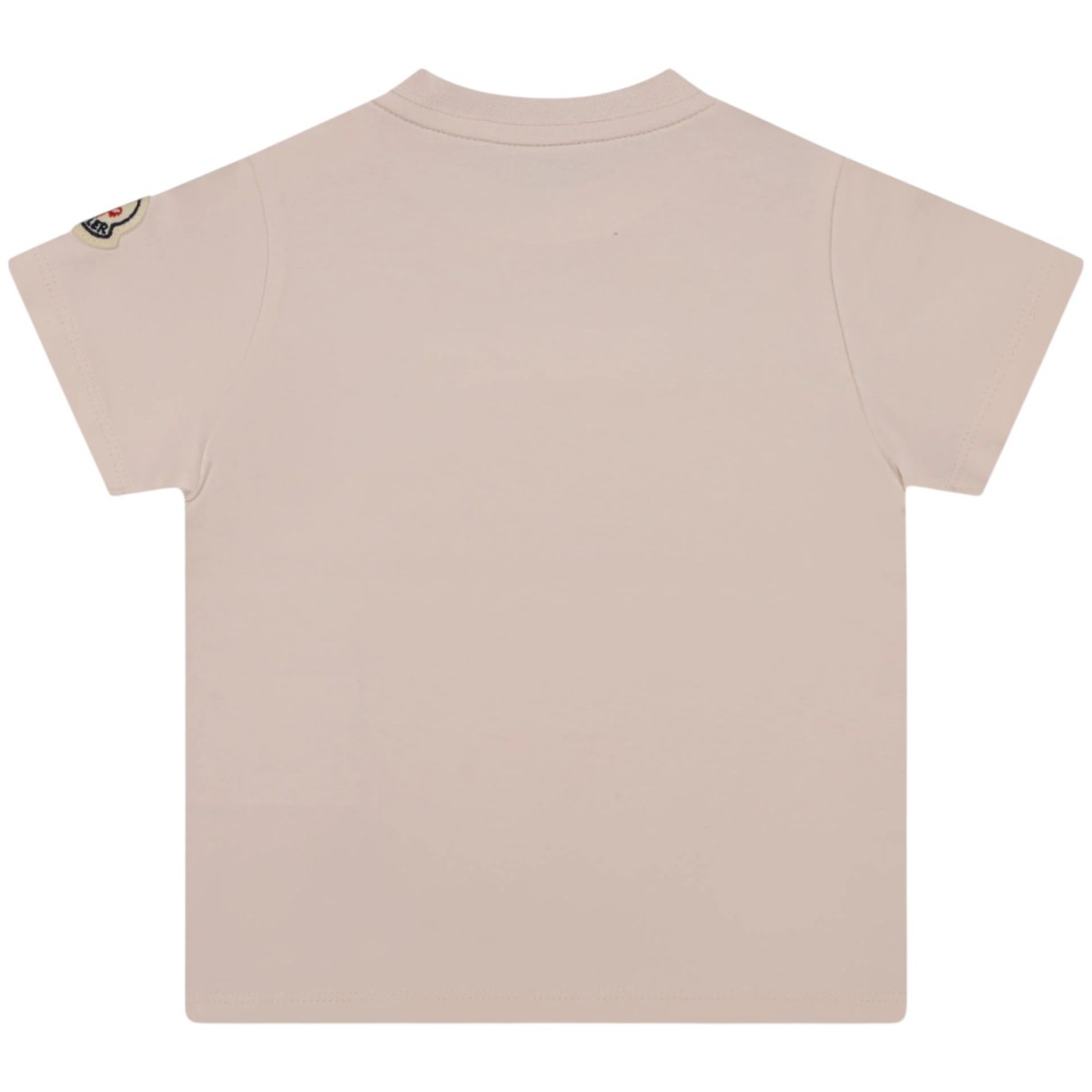 Light Pink Logo Embroidered T-Shirt