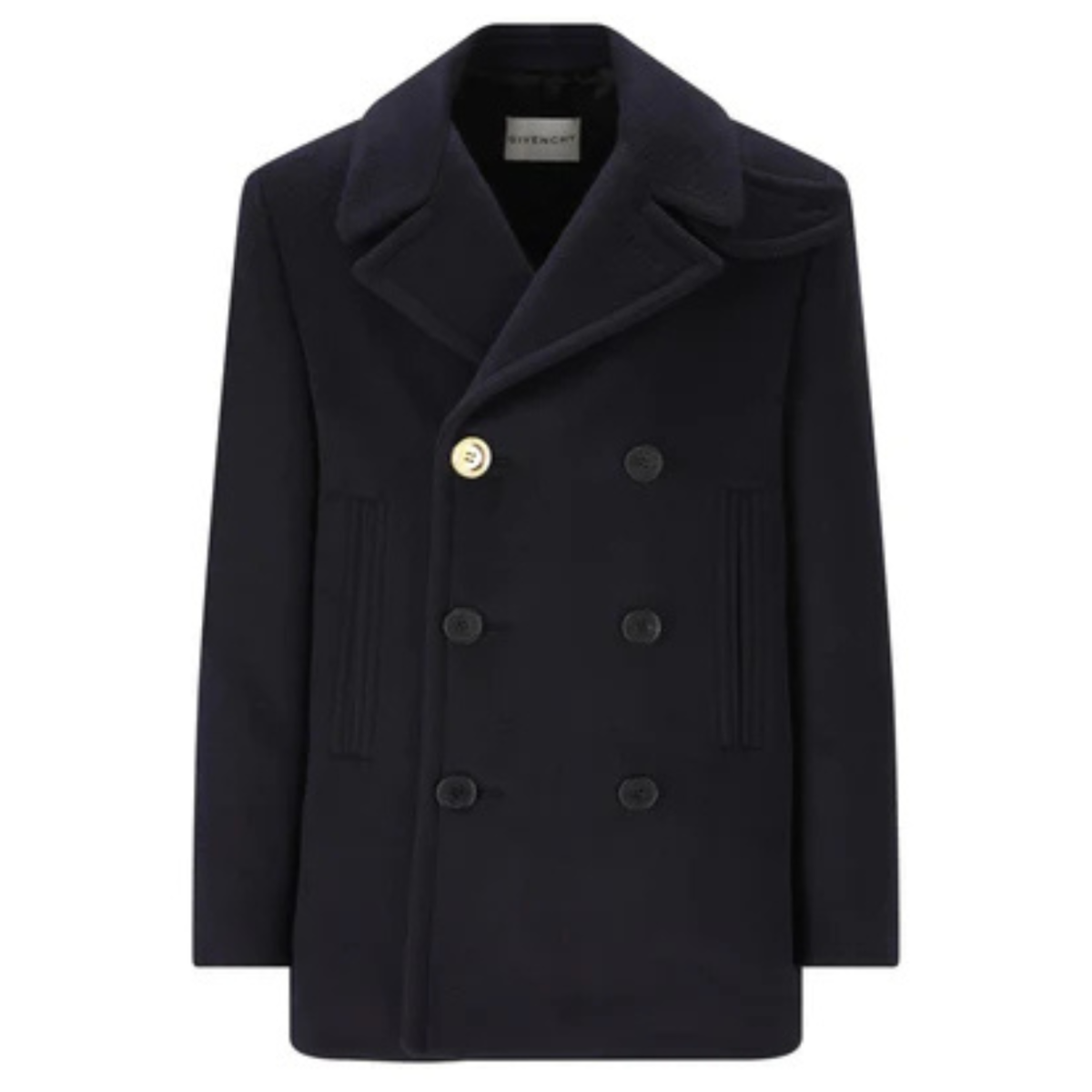 Dark Blue Wool Caban