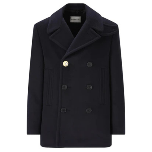 Dark Blue Wool Caban