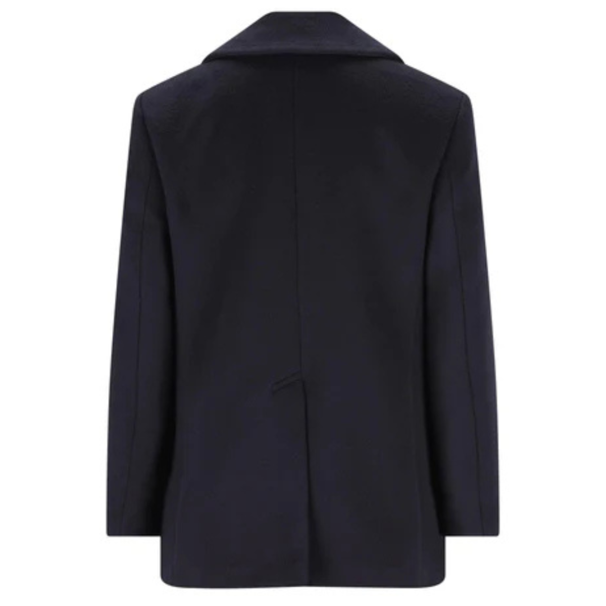 Dark Blue Wool Caban