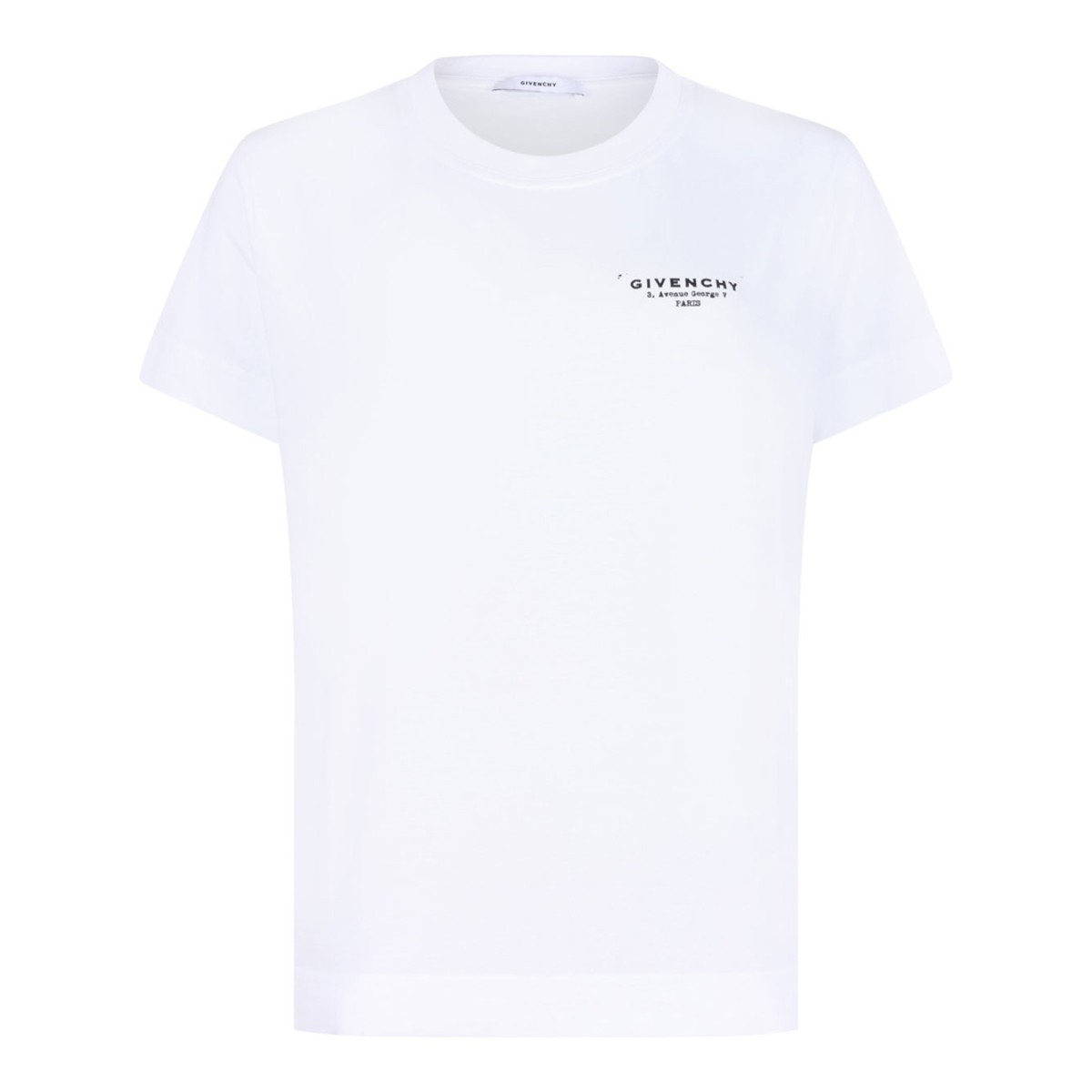 White Logo-Print T-Shirt