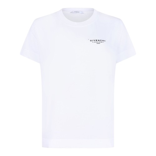 White Logo-Print T-Shirt