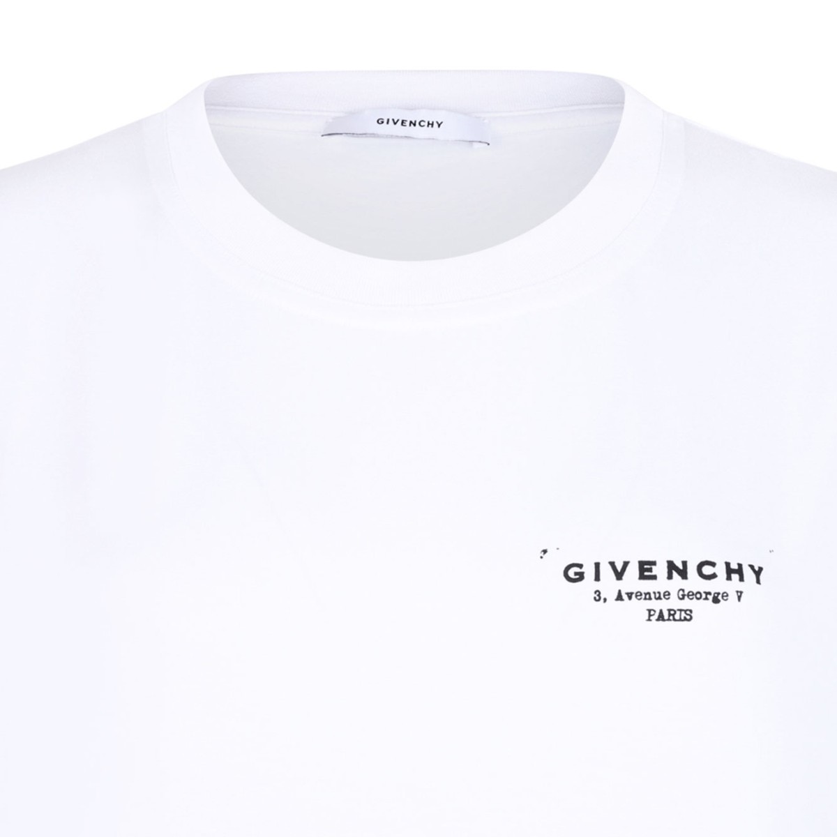 White Logo-Print T-Shirt