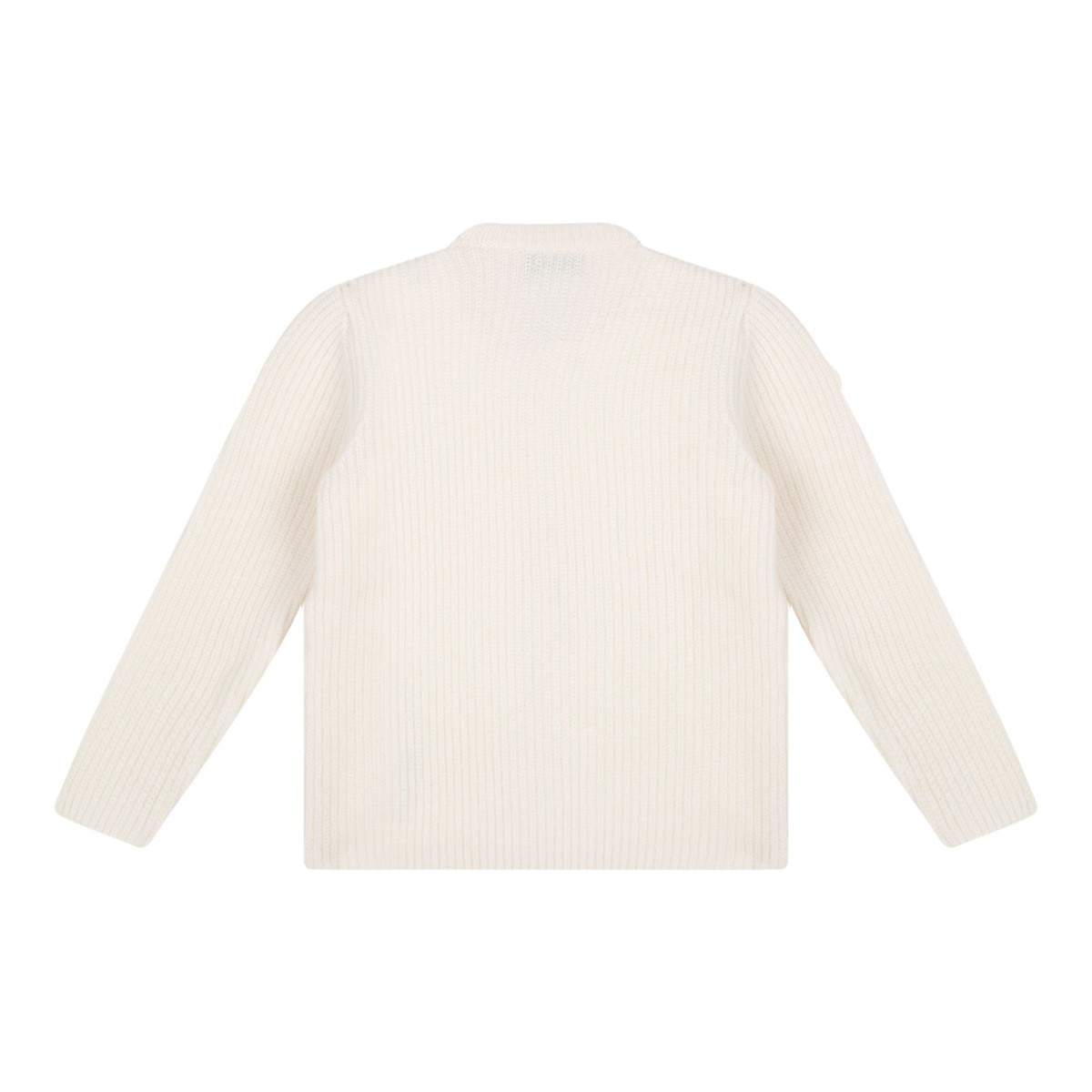 White Padded Cardigan