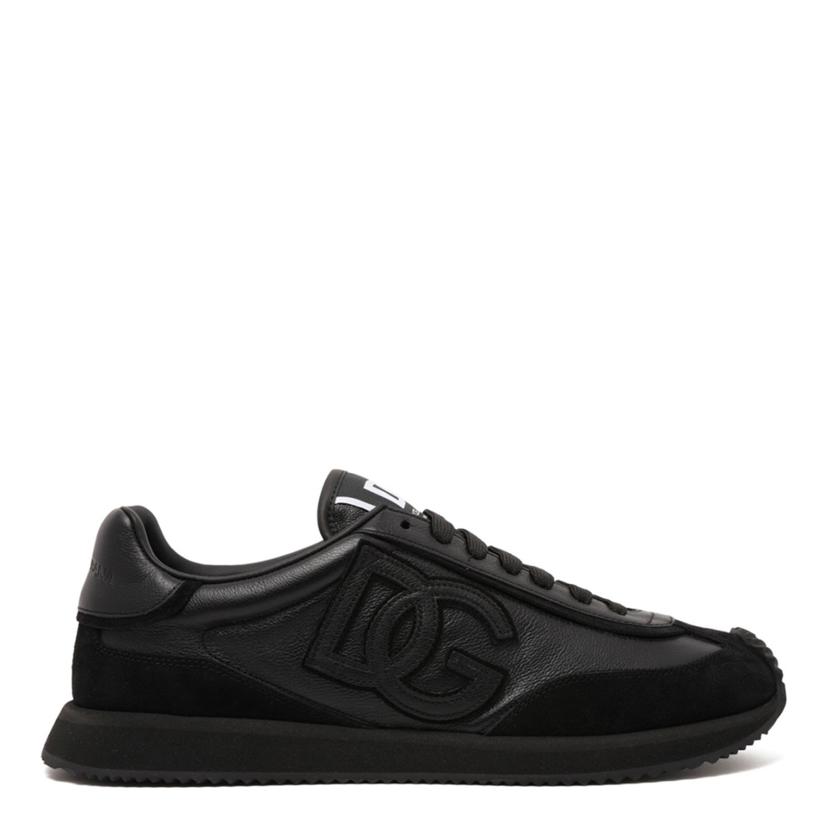 Black DG Cushion Calfskin Sneaker