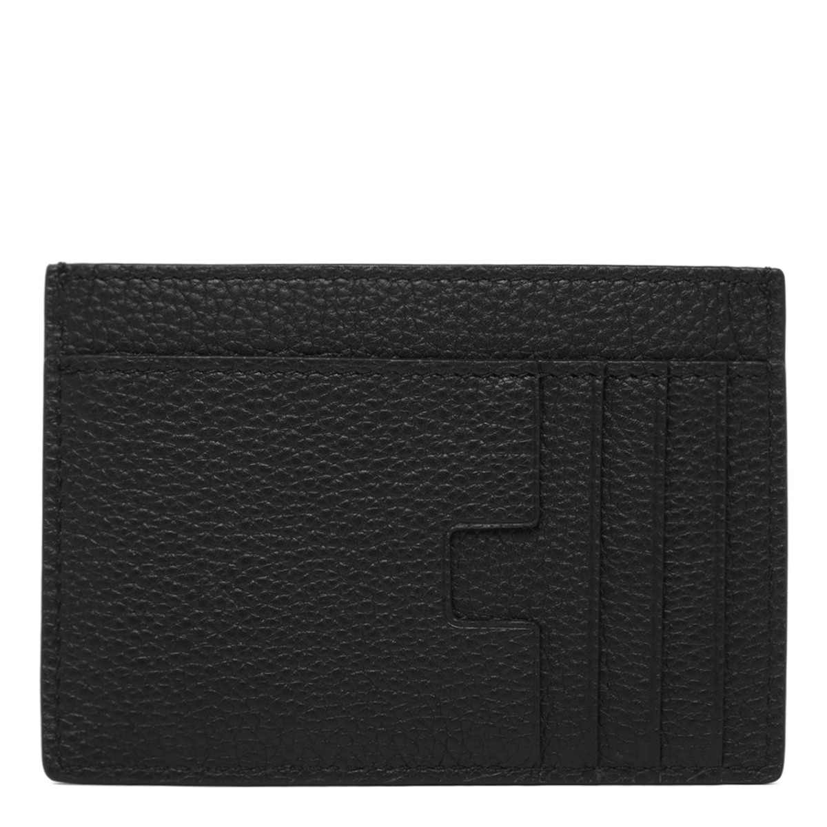 Black Leather Card Holder