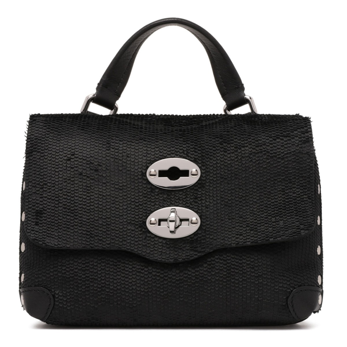 Black Anniversario Baby Postina Hand Bag