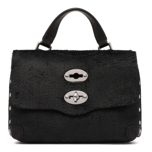 Black Anniversario Baby Postina Hand Bag
