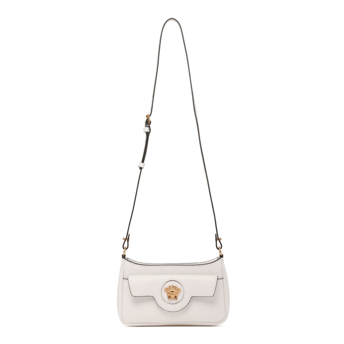 White The Medusa Mini Leather Bag