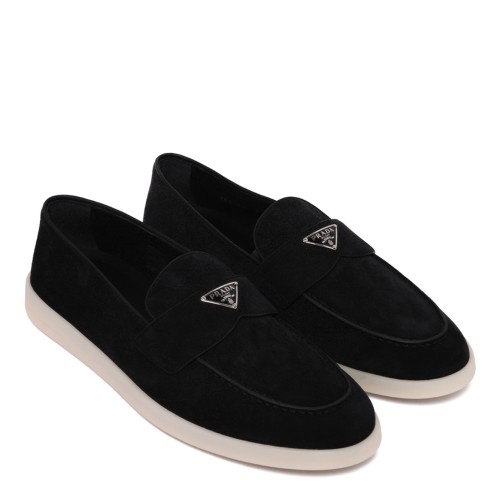 Black Suede Loafers