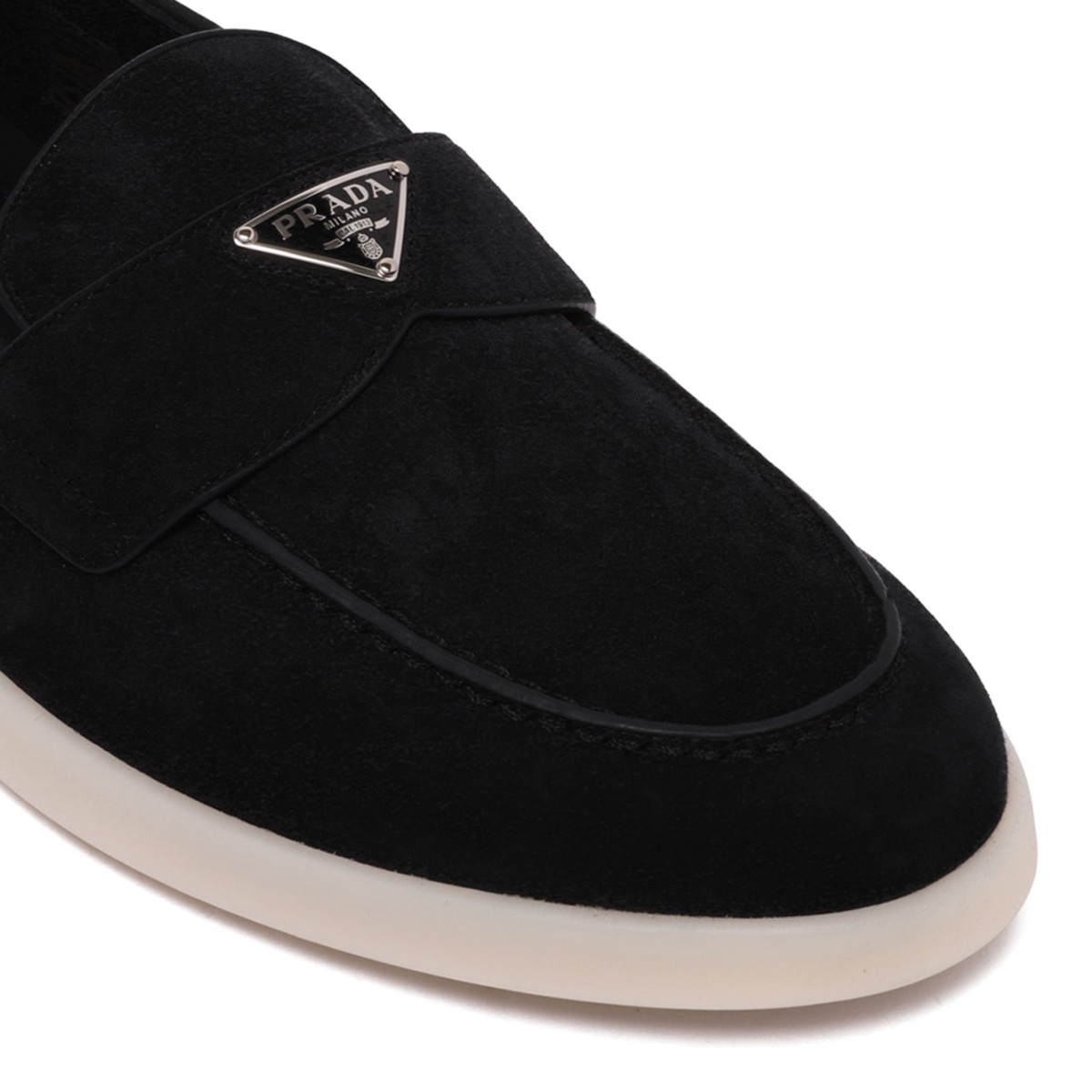 Black Suede Loafers