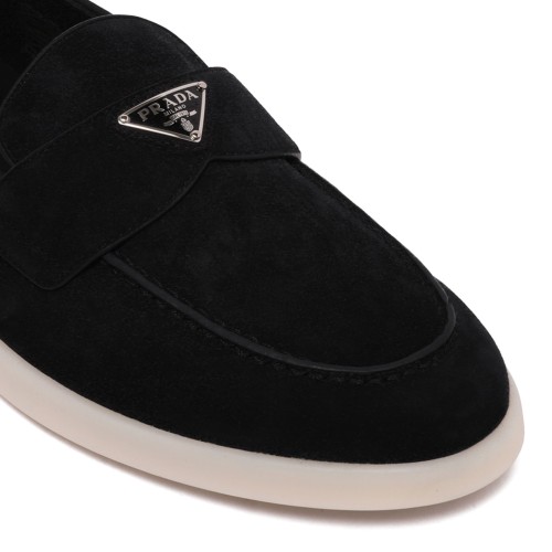 Black Suede Loafers