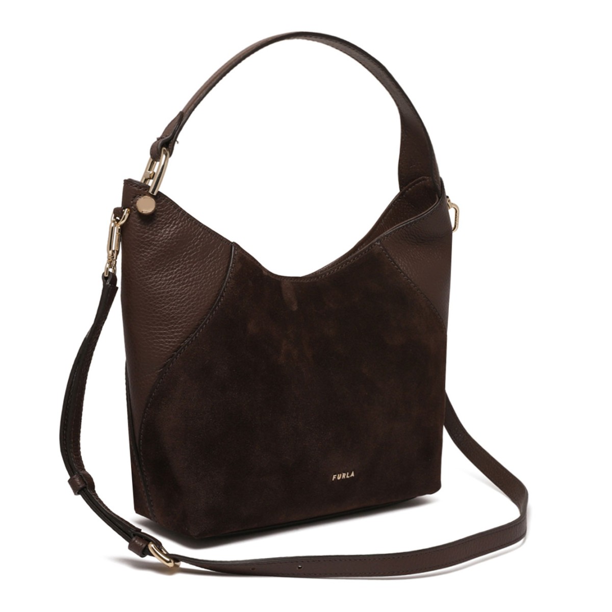 Espresso Lara Shoulder Bag S