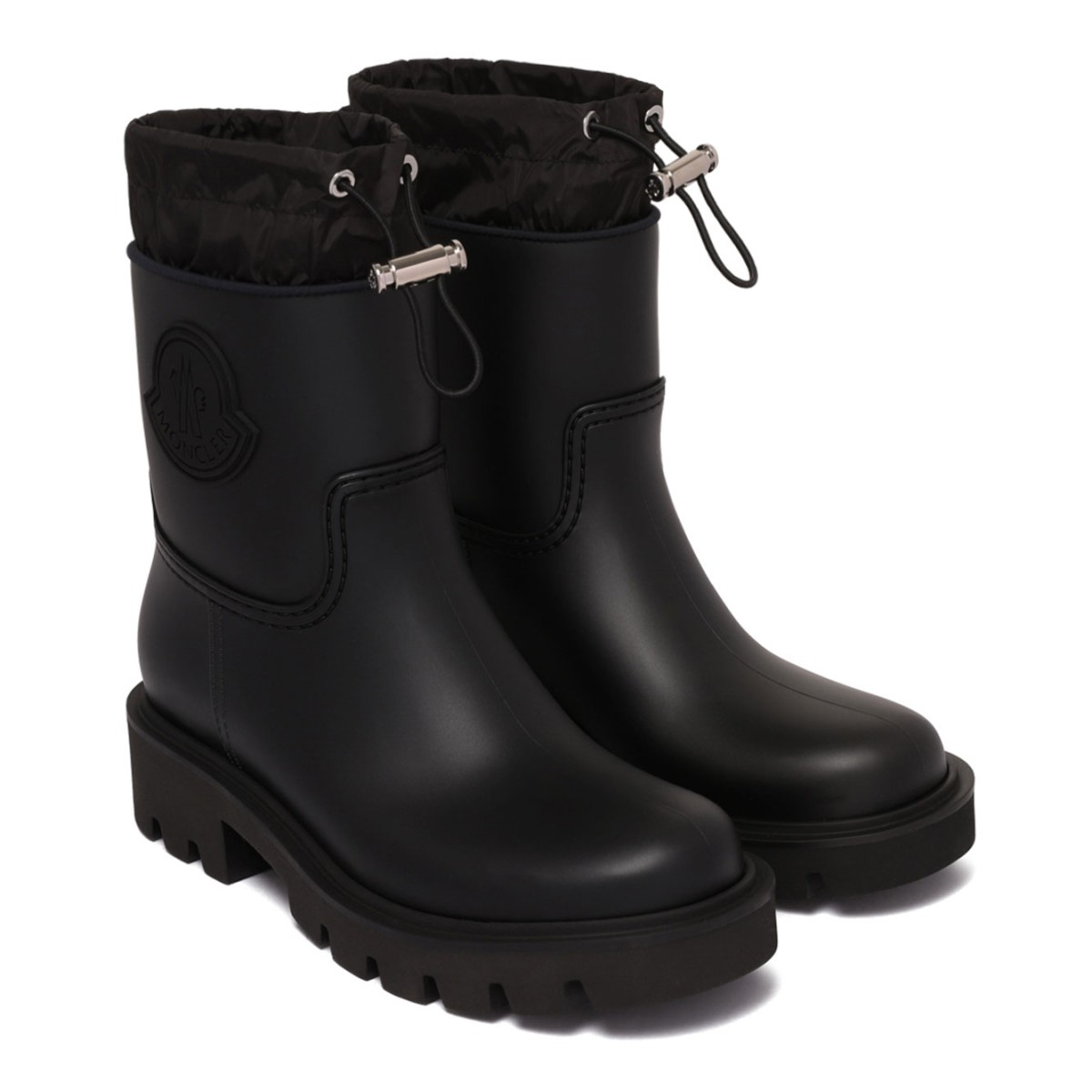 Black Kickstream Rain Boots