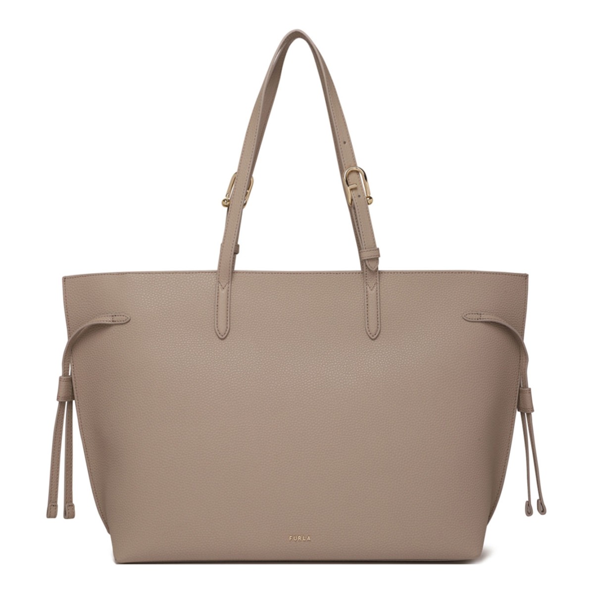 Linen and Urban Grey Ava Shopping Bag L