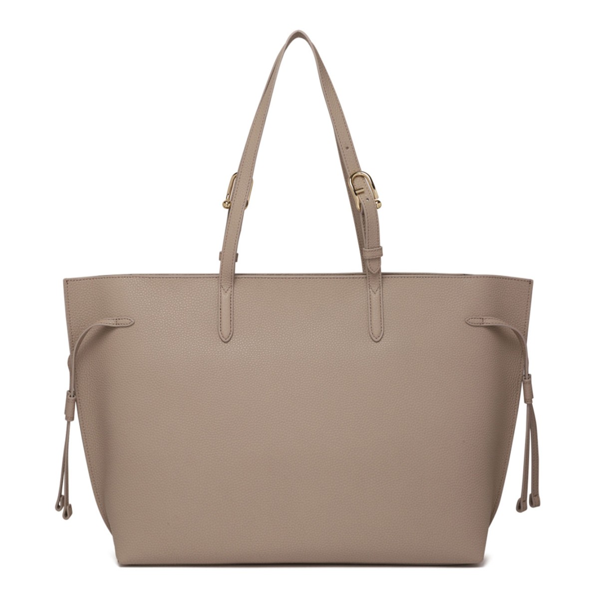Linen and Urban Grey Ava Shopping Bag L