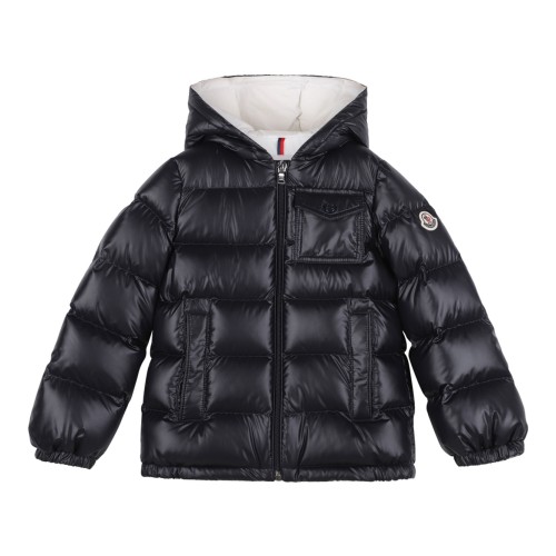 Navy Blue Mesles Padded Jacket