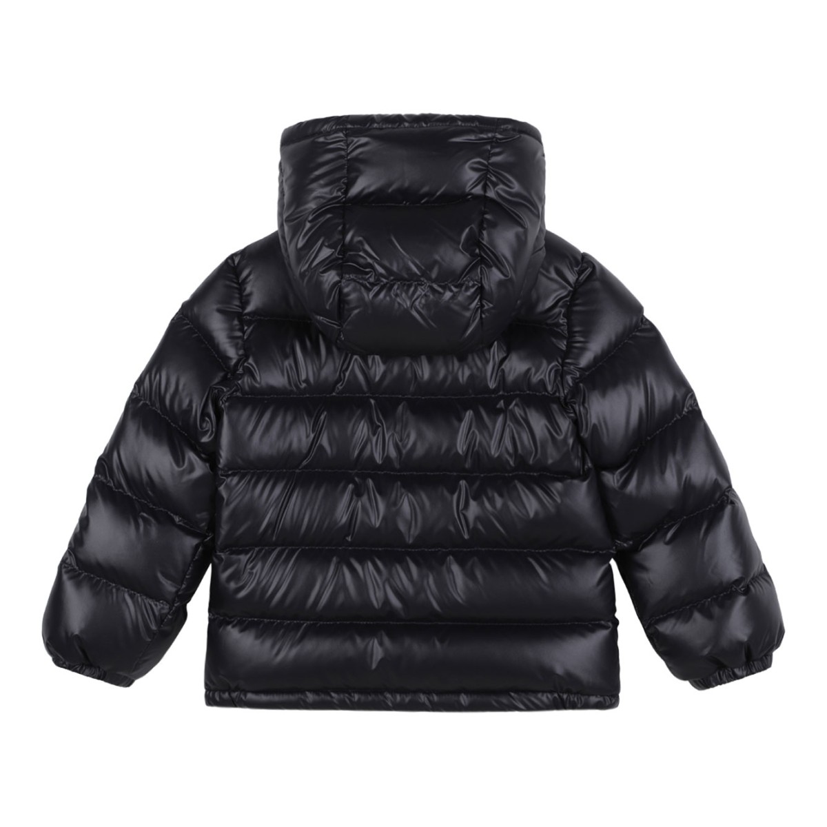 Navy Blue Mesles Padded Jacket