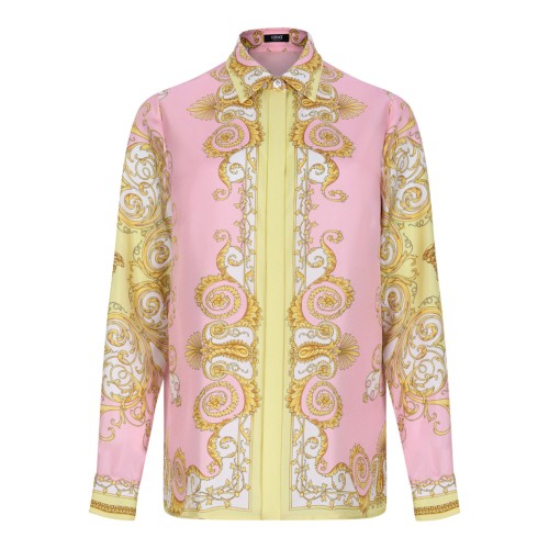 Multicolour Silk Shirt