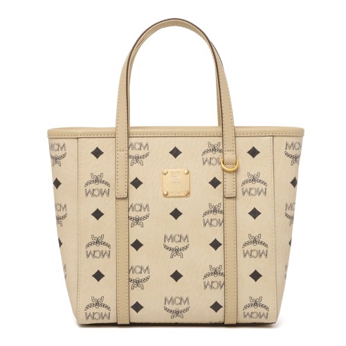Beige Mini Toni Shopper Bag