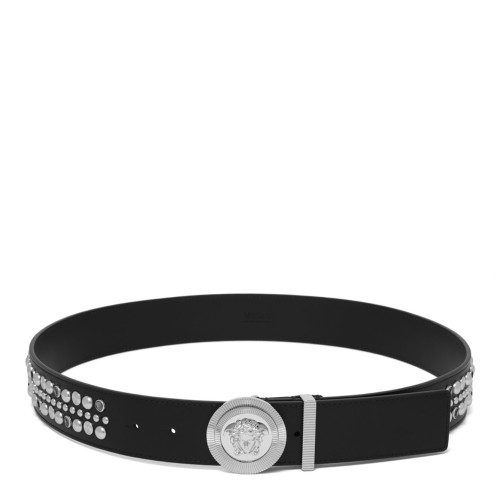 Black Medusa Biggie Decorated Belt