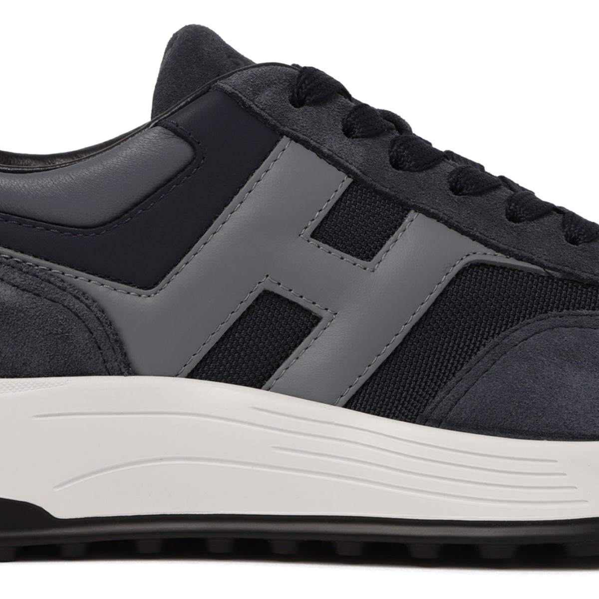 Blue Calfskin Hyperlight Sneakers