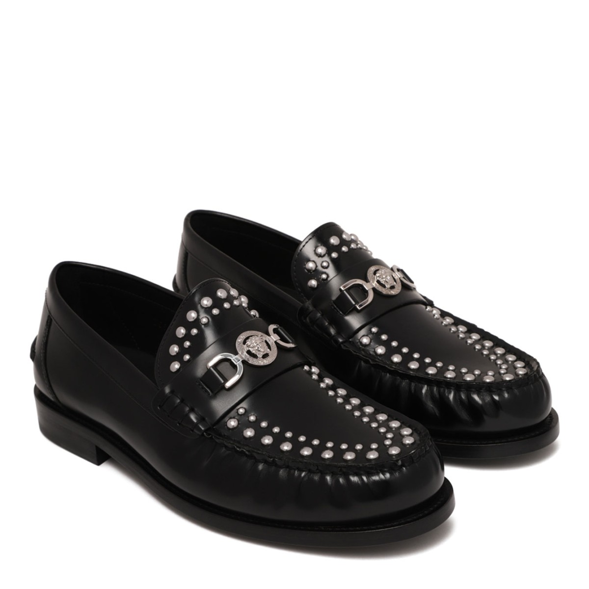 Black Medusa '95 Decorated Loafers
