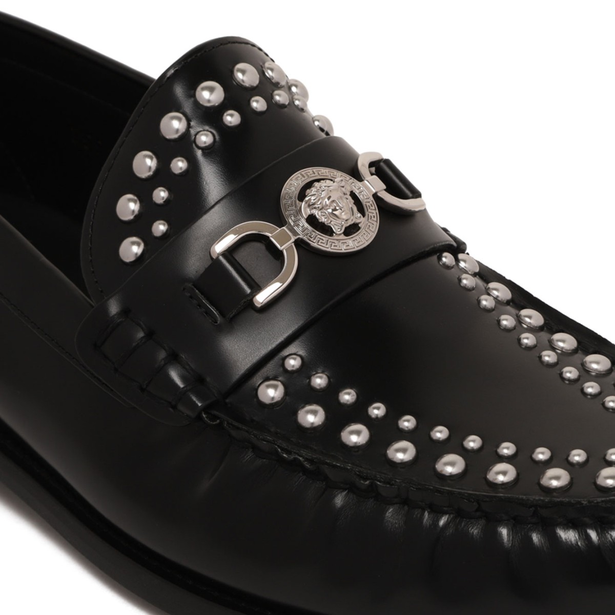 Black Medusa '95 Decorated Loafers
