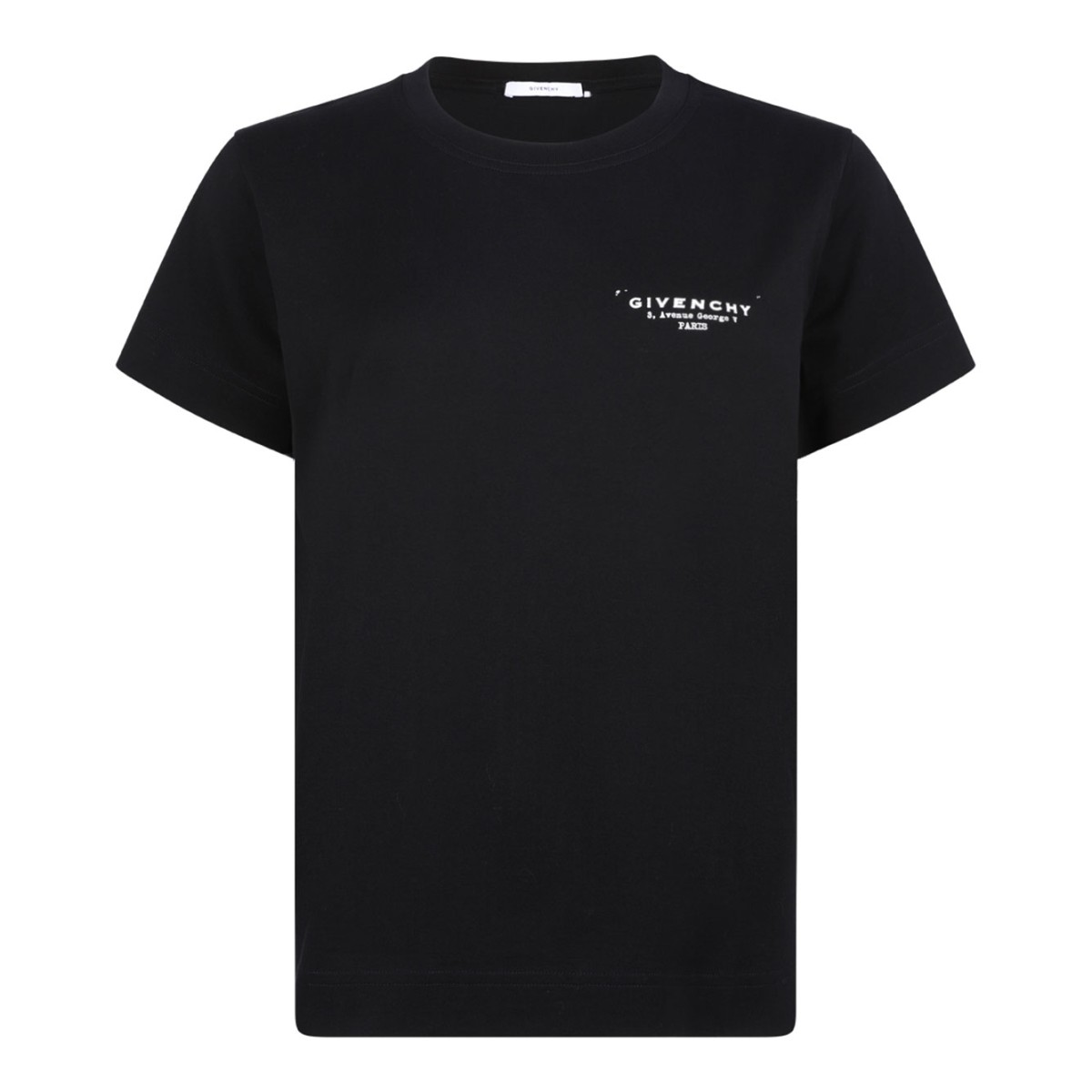 Black Logo Print T-Shirt