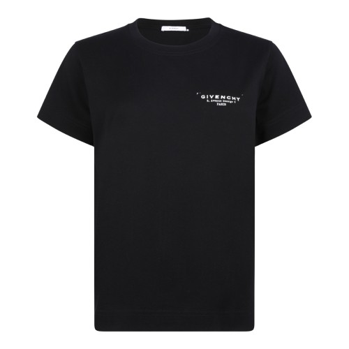 Black Logo Print T-Shirt
