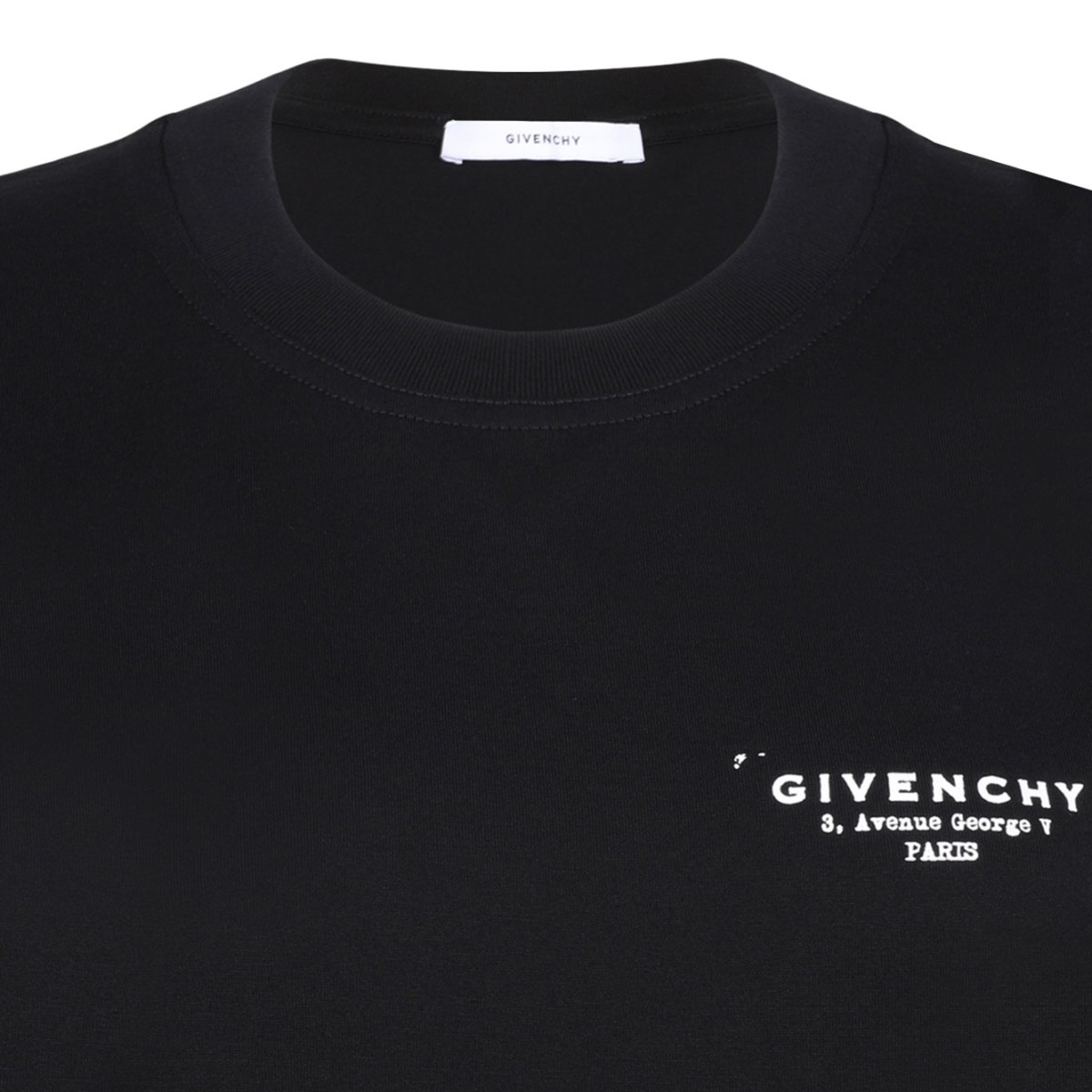 Black Logo Print T-Shirt
