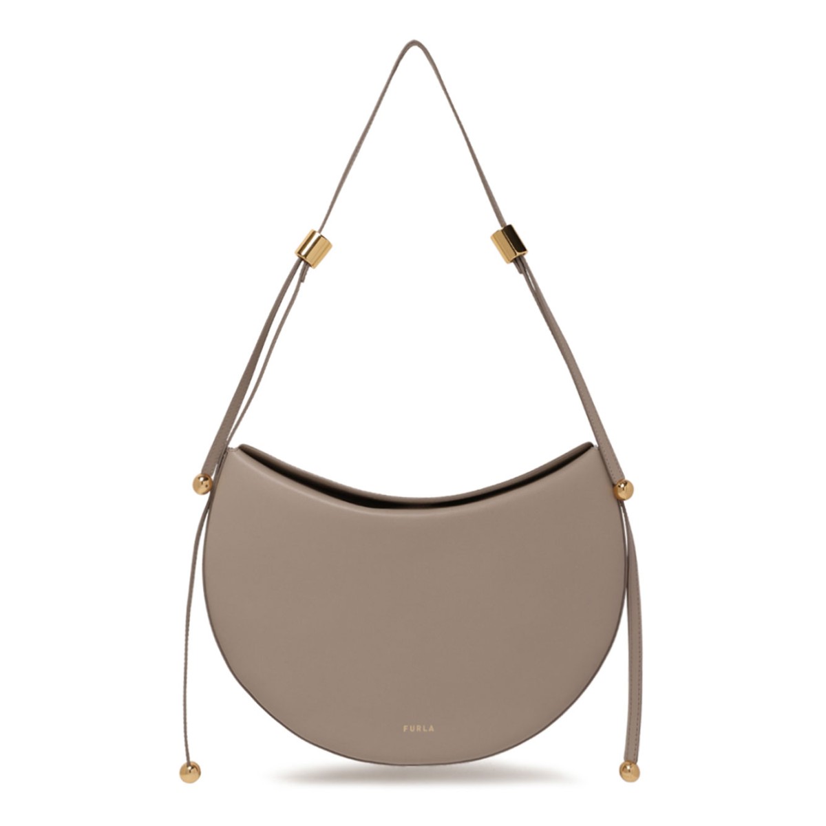 Linen Moonstone Shoulder Bag S