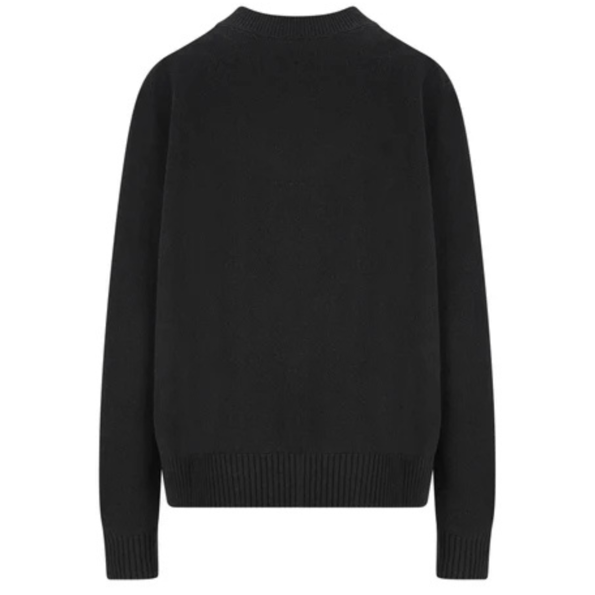 Black Sweater In Wool Cashmere With Givenchy Signature