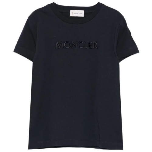 Black Logo Embroidered T-Shirt