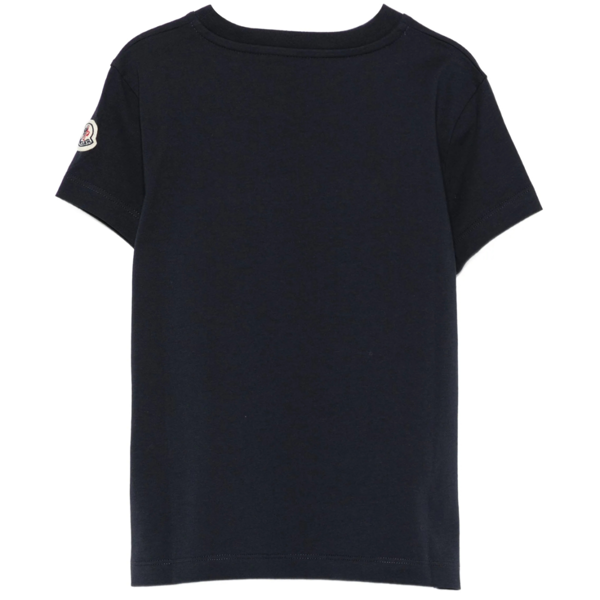 Black Logo Embroidered T-Shirt